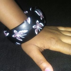 Brand New Black Butterfly Bracelet